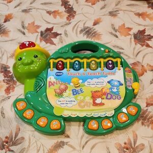 Vtech Touch & Teach Turtle ABC Numbers Musics & Reading Learning Toddler Toy